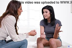 stepmom silvia saige and stepdaughter kylie rocket share an intimate afternoon leading to a close encounter