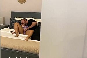 Oh My God, My Sexy Milf Wife with Big Booty Seduces Her Blonde Daughter with Big Tits!