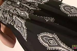 Busty Mature With Big Tits In Lingerie Fingers Her Pussy. She Gets Intense Blacked Anal Action.