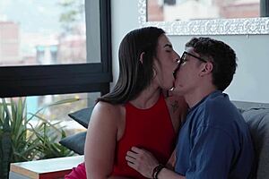 Hot Milf Rides Husband in Doggystyle with Deepthroat and Cunilingus