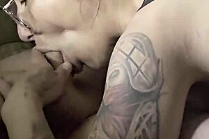 Sexy Native Milf Wife Sucks Monster Cock