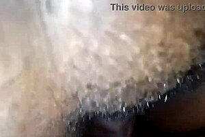 Friend's wife cheats on husband by spreading tight pussy on matrimonial bed for huge black cock creampie
