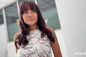 putalocura - torbe se corre en el coño de la sexy colombiana petite 18+ allison sweet