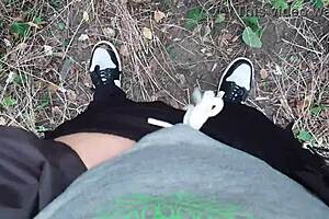 WILD LESBIAN ORGASM IN FOREST—PUBLIC PLEASURE EXPLODES!