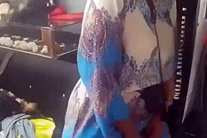 discovering the allure of an african mature's massive jiggling ass