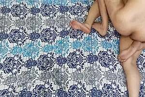 village bride's tight anal struggles but pussy takes delicious pounding