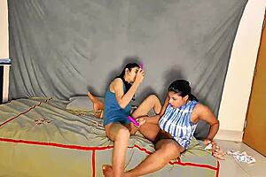 Uttaran20 Milf Teaches Stepson Girlfriend Raw Sex!