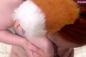 stepmom thanks stepson with wet pussy drooling mouth full of sperm big natural tits