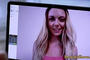 Busty Stepmom's Intense Queening Drives Lesbian Teen Wild With Desire