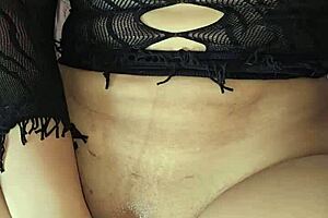 Latina Mommy Milks Huge Cock with Squirting Dildo Play