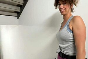 Sad stepmom spots stranger, seduces him for hot ride and cumshot
