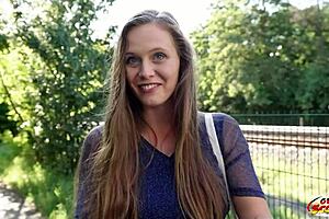 german milf with hairy pussy squirts hard during pickup casting fuck...