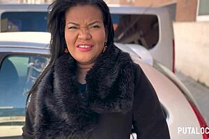 i catch curvy milf jenny dominique and she begs for torbe's dick