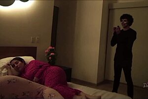 these two big ass latina sisters get hot 3some licking pussy monster cock creampie missionary cum mouth lingerie