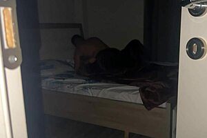 real homemade couple kisses passionately during missionary pussy fucking