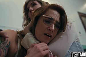 uhh big tits bi milf... convinced my curvy gf for bbc threesome fun!!