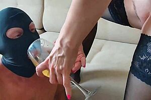 bi hubby shares wife mmf threesome creampie femdom piss eat part 2