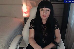 god mlady jessy in stockings rips clothes teases nipples clit vibes hard