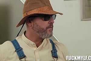 Creepy Haunted Stepmom Begs Petite Stepson for Taboo Fuck.