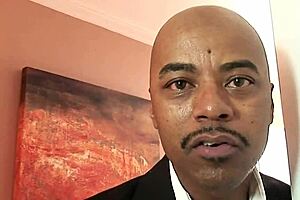 amber rayne spreads for black stepdad's monster cock anal in fishnets and heels.