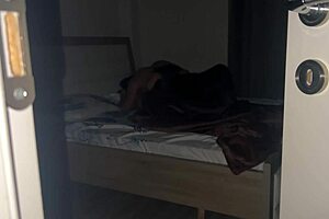 real homemade couple kisses passionately during missionary pussy fucking