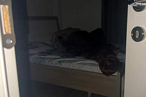 real homemade couple kisses passionately during missionary pussy fucking