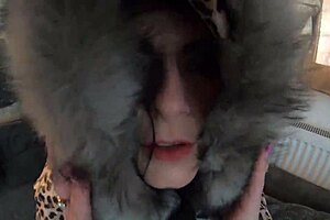 milfycalla face fucks glossy puffer jacket cums hard preview