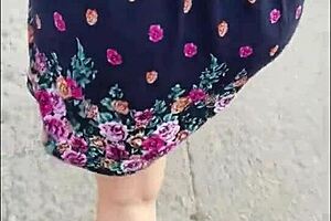 Venezuelan woman spotted out on the street