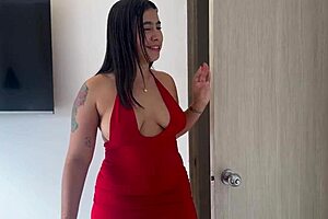 what happens when curvy colombian stepmom emily fox reunites with stepson angelcruzx for dirty talk domination ride?