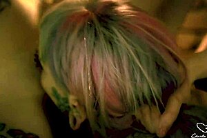 evil lesbians charlie forde and salem lick, finger, and moan in hot pussy play