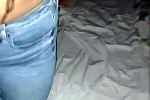 homemade cumshot floods my horny cuñada's juicy mexican ass postparty