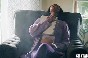 kira noir's horny strapon ravages casey calvert's big ebony ass