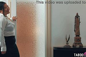 sarah arabic karla lane share boss's thick cock at work