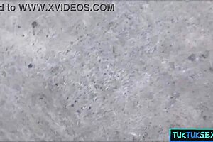 Chubby thai milf slut rides cock after tuktuk pickup fuck