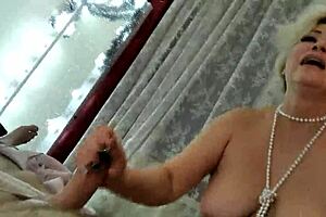 aimee hot milf sucks married neighbor cocks deep, spits, and gags like a pro whore in close-up