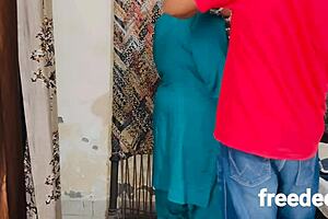 Indian Stepson Pounds Stepmom's Tight Pussy At Home!