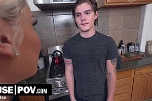 preppin halloween party... bridgette b rides tyler cruise doggystyle bent over!