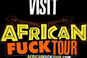 tribal african refugee rides american producer for modeling gig