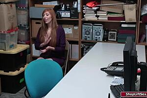 Police Officers Dominate And Fuck Stepmom Lingerie Redhead And Stepdaughter At Work!