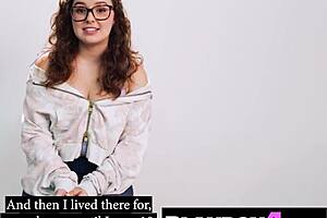 Big Ass Brunette Milf Pornstar Masturbates Solo Hardcore