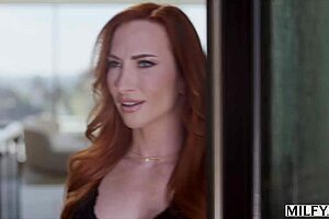 Sophia Locke, you craving those two monster cocks spit-roasting your milf holes?