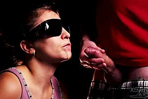 Blindfolded Cheat: Taste My Cum in Your Innocent Game?