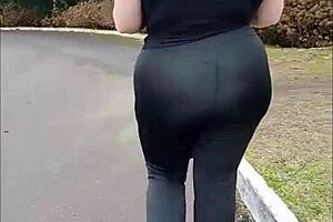 Stepmom walks no panties flashing taboo big tits?