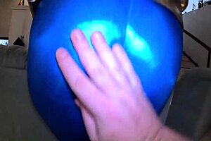 shiny cameltoe gets SPANKED hard then deepthroats double cumshots