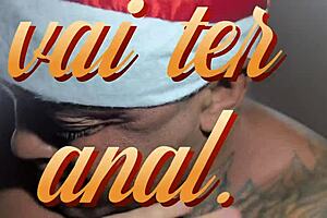 Pregnant Brazilian Noel Mama Rides Raw Anal Bareback Facial Milk Blast