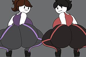 Milf Ass Anal Training with Monster Cock