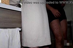 kitchen raw creampie three times shaved pussy japanese milf mai 40s homemade