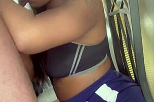 stepmom slurps 11-inch brown monster cock like a taboo pov cum dream 😍💦