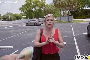 who pays bills with blonde milf deepthroat facial creampie?