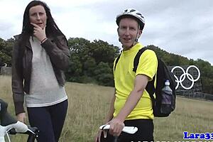 Provocative English Milf Doggystyled Bent Over Cums In Mouth